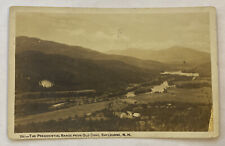 Vtg RPPC Postcard, Presidential Range from Old Crag, Shelburne, New Hampshire picture
