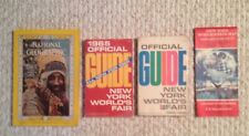 1964-65 NY World's Fair Guidebooks, Souvenir Map, and Nat Geo Mag Fair edition picture
