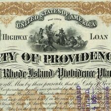 Scarce 1894 City of Providence 30yr. $1000 