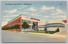 Kingston Pa Pennsylvania - Blue Ribbon Cake Company - Linen Postcard - 1940s picture