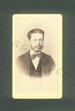 C. SZATHMARI 1870 Bucharest Romania YOUNG MAN 19thcentury cabinet SZATMARY picture
