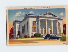 Postcard First Baptist Church, Gainesville Georgia USA picture