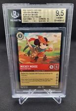2022 Disney Lorcana D23 Expo Promo #1 Mickey Mouse Brave Little Tailor BGS 9.5 picture