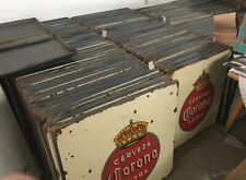 Corona Metal Table Porcelain Tops-Mexican-Restaurant- Bar-30x30-Beer-Single picture