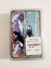 Vintage SeaWorld Shamu Playing Cards Full Deck ~Excellent Condition~ picture
