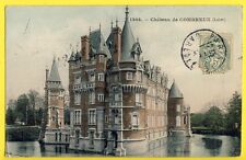 cpa CASTLE of FRANCE Cachet LONDON & PARIS 1907 CHÂTEAU de COMBREUX (Loiret) picture