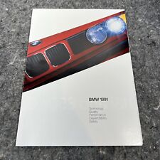 1991 BMW Brochure Folder Original Full Line picture