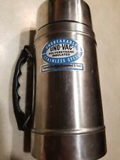 Vintage UNO-VAC Stainless Steel Food Jar No. 175 20oz picture