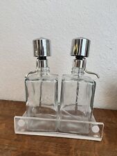 MCM GLASS BAR DISPENSER FOR SCOTCH & VODKA WITH LUCITE HOLDER* picture