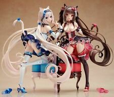 2psc/set Anime Native Nekopara Chocola & Vanilla PVC Figure New No Box toys doll picture