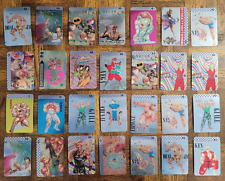 Vintage Japanese Street Fighter II Foil Card Lot of 28 The World Warrior HTF picture