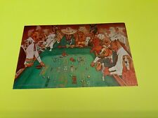Las Vegas, Nev. ~ A Hot Dice Game Painting DeMoss. - Unposted Vintage Postcard picture