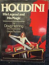 Houdini His Legend and His Magic by Doug Henning Hardcover DJ 1st Edition Book picture