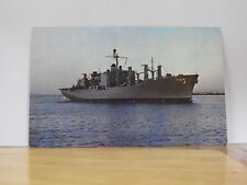 U S S Niagara Falls AFS-3 Combat Stores Ship Real Photo Postcard B275 picture