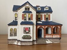 VTG Lemax Dickensvale Collectable Porcelain Lighted House 2 Story Christmas 1991 picture