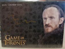 Game Of Thrones Inflexions Ben Crompton Autograph Card as Eddison Tollett 2019 G picture