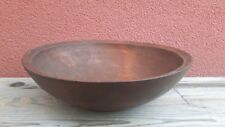 +++ important antique wooden treen bowl - alpine, 1800 +++ picture