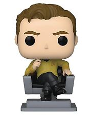 Funko POP Pop TV: Star Trek - Captain Kirk in Chair Figure w/ Protector picture