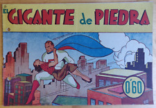 1940 RARE 1st SPANISH SUPERMAN - Ciclon el Superhombre #7 - El Gigante de Piedra picture