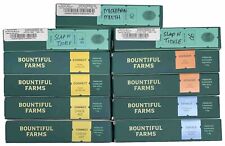 Bountiful Farms Plastic Pre-Roll Tubes w/ Boxes Dispensary-Grade Clean Lot of 11 picture