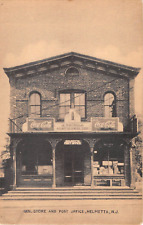 1930's General Store & Post Office Helmetta NJ post card picture