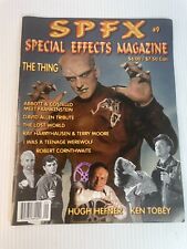 SPFX Special Effects Magazine #9 The Thing, Hugh Hefner, Frankenstein, Werewolf picture