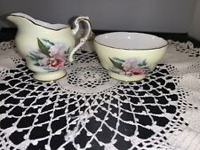 PARAGON BY APPT TO HER MAJESTY THE QUEEN Cream & Sugar Set Flowers Bone China picture