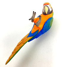 Kaiyodo Capsule Q Bird Garden Mini Figure Harlequin Macaw import Japan picture