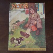 August 1933 Motor Magazine picture