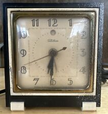 Vintage Warren Telechron Co. Electric Clock 7F65 Tested Works picture