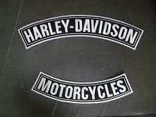 HARLEY DAVIDSON MOTORCYCLE ROCKER PATCHES LARGE 15