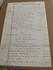 1884 Salem CT Probate Document Estate Record of Lucy Way Genealogy New London Cy picture