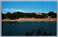 Postcard Memorial Beach Russian River Healdsburg California Unposted picture