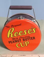 Vintage Reese’s Peanut Butter Cup Tin Lunchbox 1970’s picture