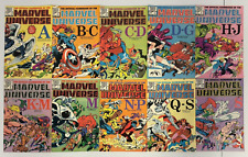 Official Handbook Marvel Universe #1-15 Run 1983+ Deluxe+ Update Lot of 30 NM- picture