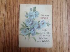 Vintage GERMAN Postcard 1920 ~ Blue Flower  PS 31,15 LOVELY picture