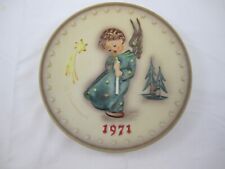 M.J. Hummel HUM-264 Christmas Plate Hand Painted 1971 First Edition West Germany picture