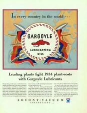 Gargoyle Lubricating Oils    -    Socony - Vacuum Corp.    -   1934  picture