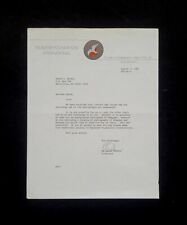 1983 US Bioterrorist Ma Anand Sheela Rajneesh Bagwan Signed OSHO Letter Document picture