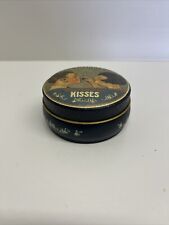 Vintage 1982 HERSHEYS KISSES  MADE IN ENGLAND Tin Empty Box picture