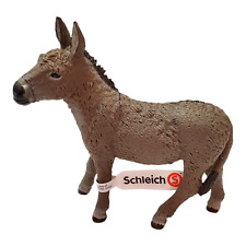 Schleich 13772 Donkey Farm Life Animal Figure Grey picture