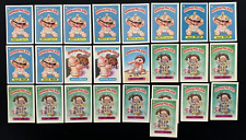 1985 Topps Garbage Pail Kids Lot of 127 Series a & b (duplicates) picture