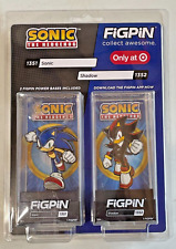 FiGPiN 2 Pack Target Exclusive SEGA Sonic The Hedgehog #1351 & Shadow #1352 picture