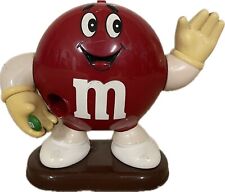 Vintage 1991 Red M&Ms Candy Dispenser Collectible Waving M&M picture