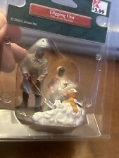 LEMAX Coventry Cove Christmas RARE African American Figures DIGGING OUT picture