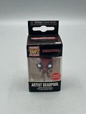 Funko Pocket Pop Keychain - Marvel Artist Deadpool (Gamestop Exclusive) picture