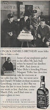 1987 Jack Daniel's No7 Whiskey - Employees Bake Birthday Cakes - Print Ad Photo picture