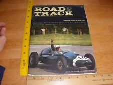 1960 Sterling Moss Cooper Climax Daimler SP-250 Road Test Road & Track magazine picture