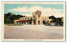 c1930's Santa Lucia Inn Motel Roadside Salinas California CA Vintage Postcard picture