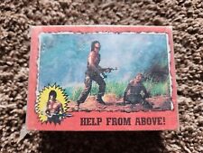 1985 Topps RAMBO First Blood II complete set 66 cards - No Stickers picture